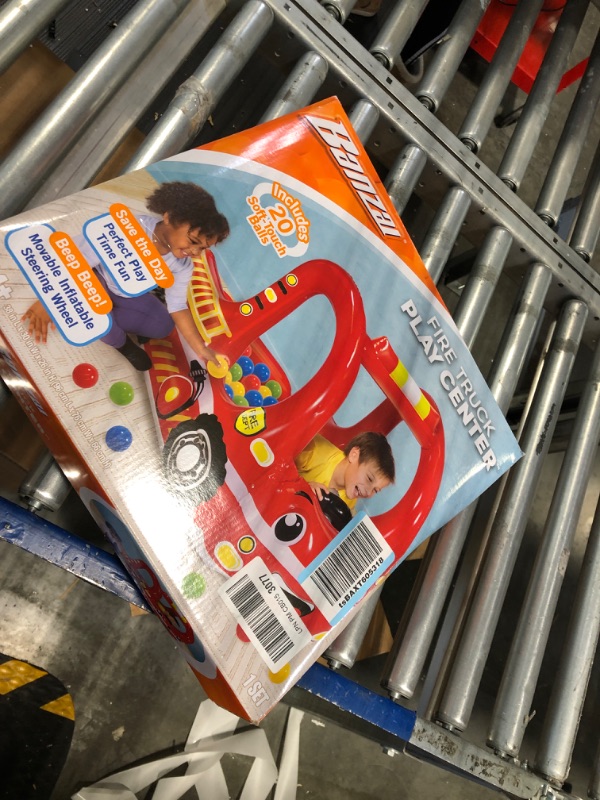 Photo 1 of BANZAI Rescue Fire Team Play Center Ball Pit with 20 Balls, Toy