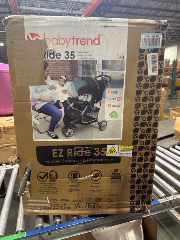 Photo 2 of Baby Trend EZ Ride 35 Travel System - Doodle Dots