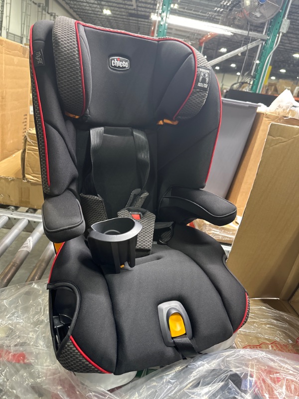 Photo 1 of Chicco MyFit Harness + Booster Car Seat, 5-Point Harness Car Seat and High Back Booster Seat, for Children 25-100 lbs. | Atmosphere/Black Atmosphere MyFit