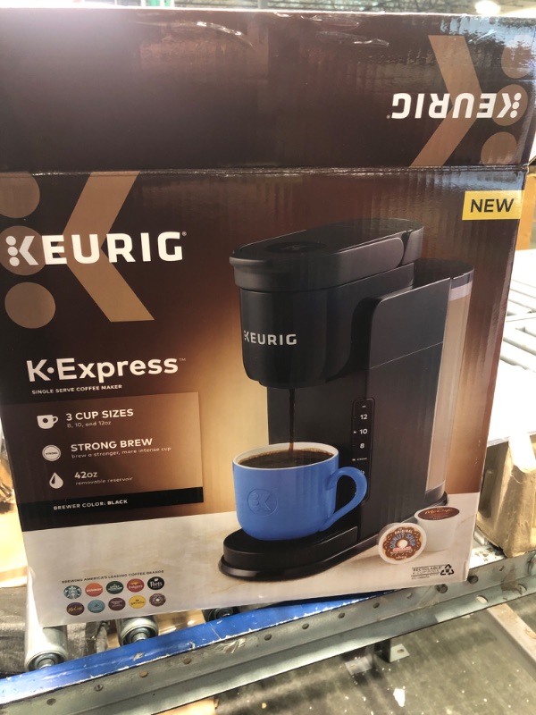 Photo 3 of ** Missing part ** Keurig K-Express Coffee Maker, Single Serve K-Cup Pod Coffee Brewer, Black