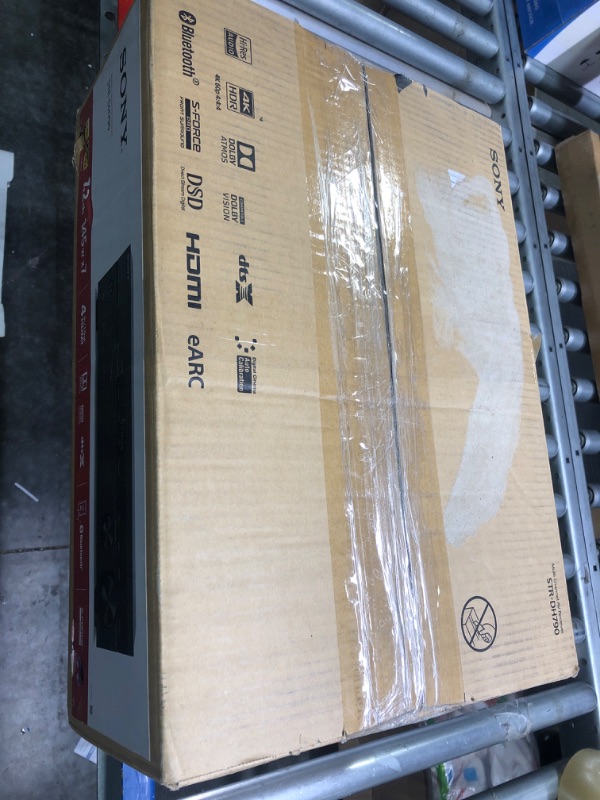 Photo 1 of ** FOR PARTS ONLY ** TUNS ON ** Sony STR-DH790 7.2-ch AV Receiver, 4K HDR, Dolby Vision, Dolby Atmos, dts:X, with Bluetooth with 16-Gauge Speaker Wire - 100 Feet and Banana Plugs - 6 pairs w/ Wire and Plug