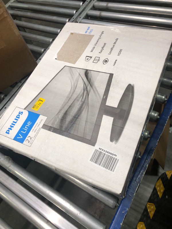 Photo 1 of PHILIPS Computer Monitors 22 inch Class Thin Full HD (1920 x 1080) 75Hz Monitor, VESA, HDMI & VGA Port, 4 Year Advance Replacement Warranty, 221V8LN 22" Class Full HD | VA