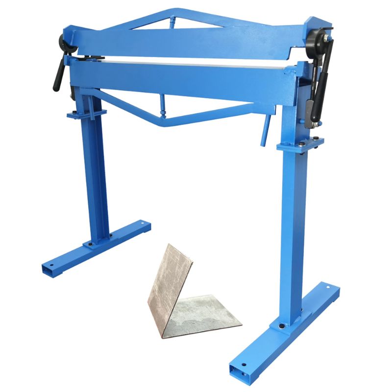 Photo 1 of ** MISSING PARTS ** 36" Metal Plate Bender Manual 36" Sheet Metal Bending Machine Metal Brake Machine Sheet Bending Folding Machine Hand Metal Bending Brake Pipe Bender 0-120° Bending Angle