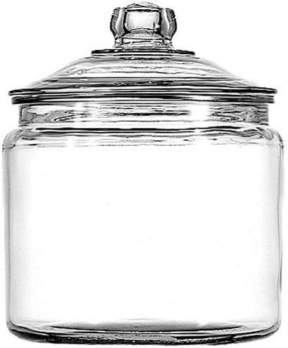 Photo 1 of  
Click image to open expanded view

Anchor Hocking 69832AHG17 Heritage Hill 3 Quart Jar with Cover

