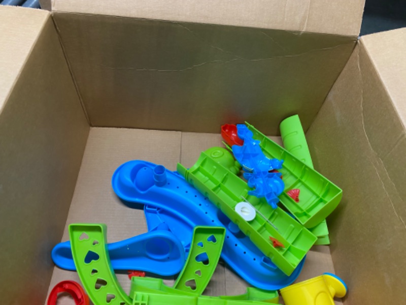 Photo 1 of Bennol Sand Water Table Toys for Toddlers Kids, 3-Tier Outdoor Sand and Water Play Table Toys for Toddlers Kids, Water Activity Tables Beach Toys for Outside Backyard for Toddlers Age 3-5