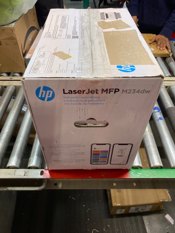 Photo 1 of HP Laserjet MFP M234dw Wireless Black & White All-in-One Printer, with Fast 2-Sided Printing (6GW99F) and Instant Ink $5 Prepaid Code Printer + Instant Ink