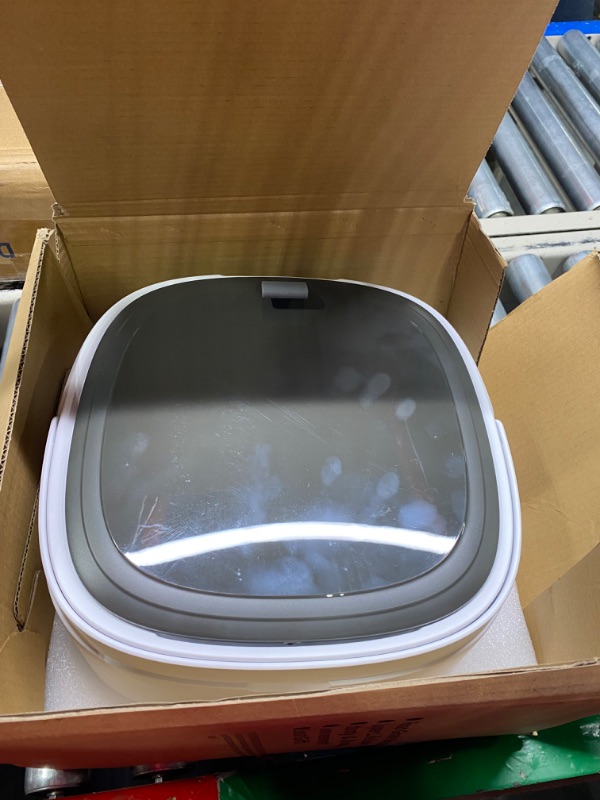 Photo 3 of **missing parts** (no charger or tubes and adaptor)** Portable Washing Machine, 15L Mini Washing Machine Washer with Auto-Water, Foldable & Powerful Washer for Apartment, RV, Laundry, Camping, Travel, Hotel, Underwear, Personal, Baby, Pet (Grey)