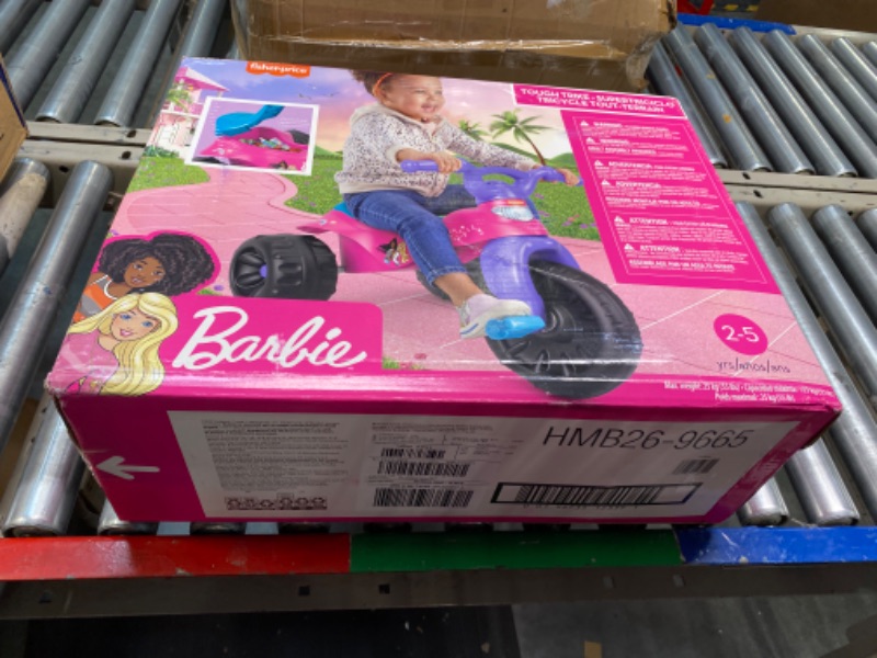 Photo 2 of Fisher-Price Barbie Tough Trike Barbie - It Takes Two Barbie Tough Trike