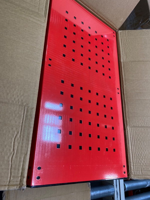 Photo 1 of 
3 layers tool cart red and black
