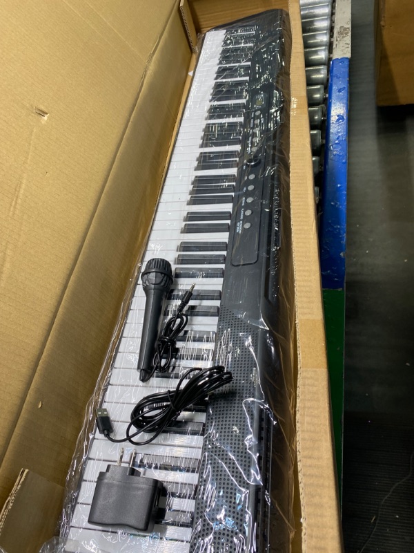 Photo 3 of **USED POSSIBLE MISSING PARTS** Digital Piano 88 Key Full Size Semi Weighted Electronic Keyboard Piano with Music Stand,Power Supply,Bluetooth,MIDI,for Beginner Professional at Home/Stage