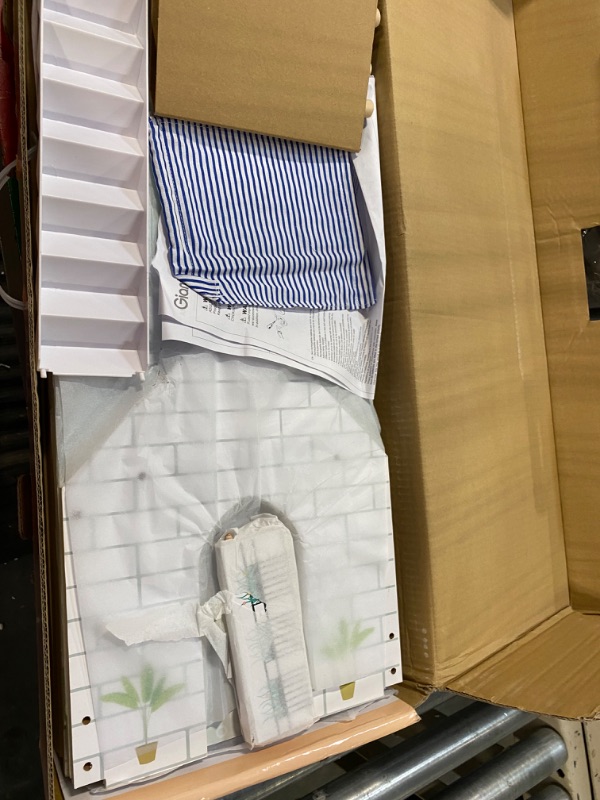 Photo 1 of Giant bean Wooden Dollhouse 2.6 feet High with Elevator, Doorbell, Light,15 Pieces Furnitures and 3 Dolls, Toy Gift for Girls Ages 3-7+
