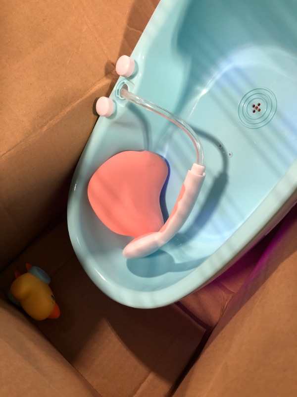 Photo 3 of Baby Born Baby Doll Musical Light Up Bathtub with Automatic Working Shower Head - Plays Music & Sound Effects, Sturdy, Modern Design, Fits Dolls up to 17", for Kids Ages 3 and Up