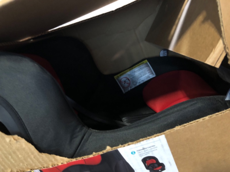 Photo 3 of Evenflo Tribute LX 2-in-1 Lightweight Convertible Car Seat, Travel Friendly (Jupiter Red)