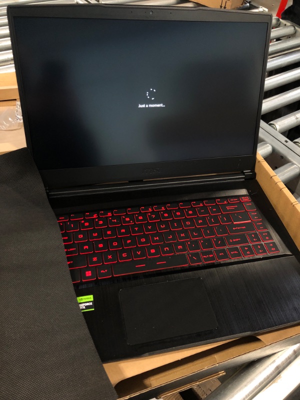 Photo 4 of MSI Thin GF63 15.6" 144Hz Gaming Laptop: 12th Gen Intel Core i7, NVIDIA GeForce RTX 4050, 16GB DDR4, 512GB NVMe SSD, Type-C, Cooler Boost 5, Win11 Home: Black 12VE-066US 12th Gen i7 RTX 4050 15.6"