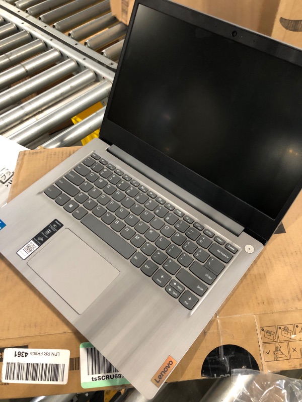 Photo 5 of Lenovo IdeaPad 3 – (2023) - Everyday Notebook - Windows 11-14" Full HD – 8GB Memory – 128GB Storage - Intel Core i3-1115G - Platinum Grey 14" - 128GB Gray