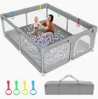 Photo 1 of Baby Playpen, Big Play Pens for Babies and Toddlers, Gap-Free, Climb-** not exact photo**