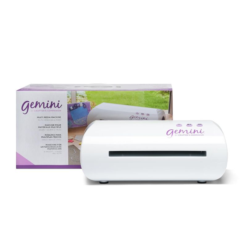 Photo 1 of **Missing the card stencils ***
 Gemini Electric Die Cutting & Embossing Machine with Pause and Rewind - Great for Scrapbooking, Card Making and Crafting - Includes Die Set - Large (9 x 12.5 inches)  