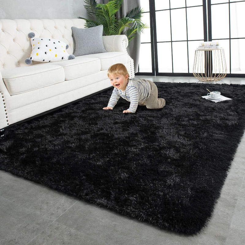 Photo 1 of 
TWINNIS Super Soft Shaggy Rugs Fluffy Carpets, 6x9 Feet, Indoor Modern Plush Area Rugs for Living, Bed room Kids Room Nursery Home Decor, Upgrade Anti-Skid...
Size:6x9 Feet