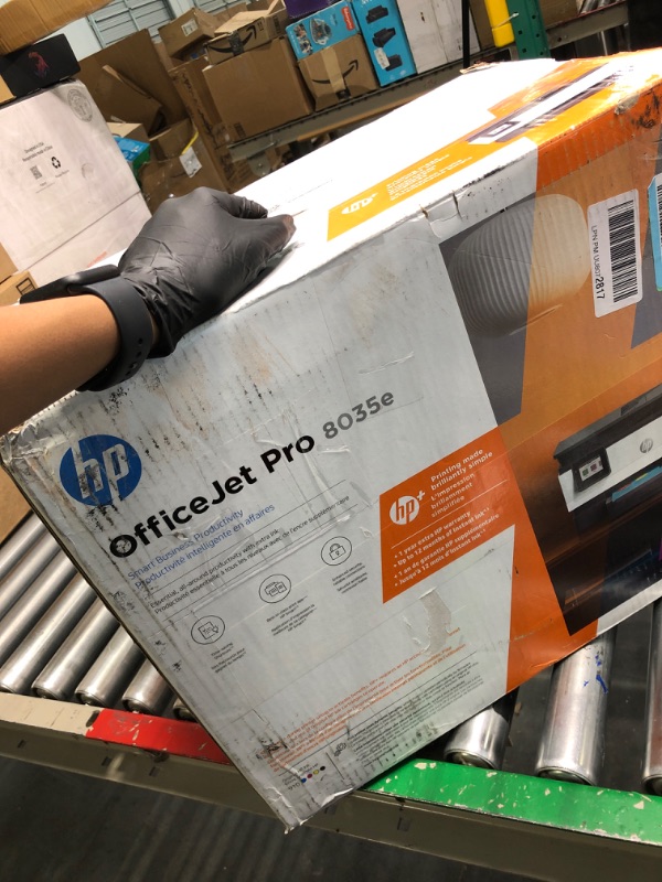 Photo 2 of HP OfficeJet Pro 8035e Wireless Color All-in-One Printer (Basalt) up to 12 months Instant Ink with HP+ (1L0H6A)