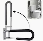 Photo 1 of Botabay Handicap Grab Bars Rails 23.6 Inch Toilet Handrails Bathroom Safety Bar Hand Support Rail Handicapped Handrail Accessories for Seniors Elderly Disabled Mounted Bath Grips