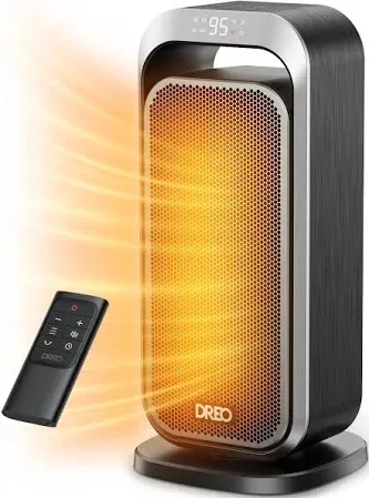 Photo 1 of **USED** Dreo Space Heater Indoor, Portable Heater with 70°Oscillation, Solaris 317 