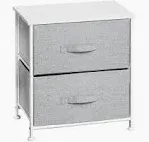 Photo 1 of  2 Removable Fabric Drawers - Organizer for Bedroom, Living Room, Closet - Hold Clothes, Linens, Accessories, Lido Collection, ** not exact photo**
