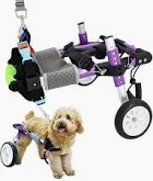 Photo 1 of Adjustable Dog Wheelchair for Back Legs?Pet/Doggie Doggy Wheelchairs with Disabled Hind Legs Walking