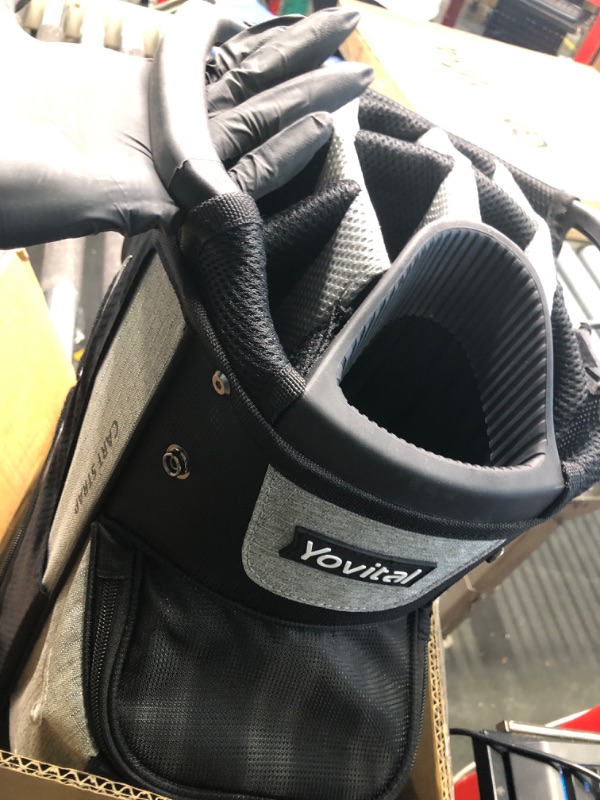 Photo 3 of 14 Way Golf Cart Bag Black