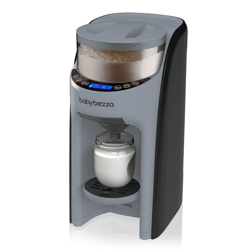 Photo 1 of Baby Brezza New and Improved Formula Pro Advanced Formula Dispenser Machine - Automatically Mix a Warm Formula Bottle Instantly - Easily Make Bottle with Automatic Powder Blending, Slate