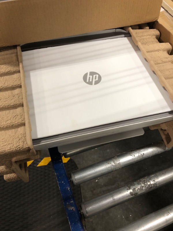 Photo 2 of HP DeskJet 2755e Wireless Color inkjet-printer • Print, scan, copy • Easy setup • Mobile printing • Best-for home • Instant Ink with HP+ • white