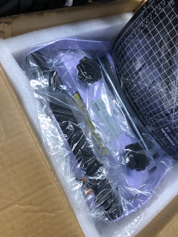 Photo 1 of **USED**  EENOUR Tumbler Mug Heat Press Machine 30oz 20oz 16oz Sublimation Straight Blank Skinny Tumbler Glass Jar Can - DIY Heat Transfer Vinyl with Temp&Timer Setting for 11-16oz Coffee/Ceramic Mugs - Purple