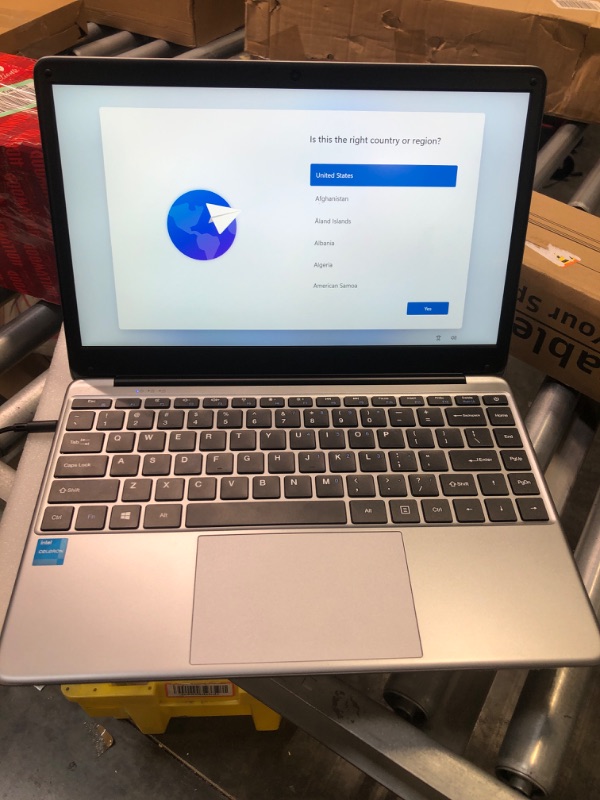 Photo 3 of CHUWI HeroBook Pro 14.1'' Laptop, 8GB RAM 256GB SSD, Windows 11 Laptop, 1TB SSD Expand, Intel Celeron N4020(up to 2.8GHz), 2K FHD IPS Display, Ultra Slim, Mini-HDMI, 5G WiFi, BT4.2, Webcam,TF Card Space Gray