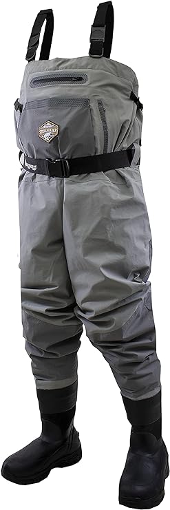 Photo 1 of FROGG TOGGS Men's Steelheader 2.0 Reinforced Nylon Breathable & Insulated Bootfoot Wader
