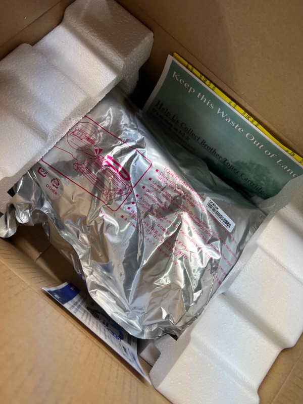 Photo 1 of Brother Genuine TN850 2-Pack High Yield Black Toner Cartridge with Approximately 8,000 Page Yield/Cartridge
