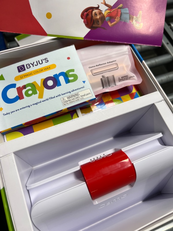 Photo 1 of BYJU’S Learning Kit: Disney, Kindergarten Premium Edition (App + 10 Workbooks) Ages 4-6 - Featuring Disney & Pixar Characters - Learn Letter Sounds, Sight Words & Numbers - Osmo Fire Base Included Fire Tablet Kindergarten