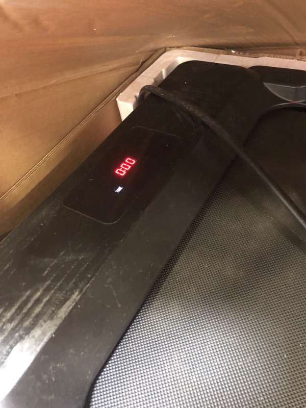 Photo 4 of UREVO Walking Pad, Under Desk Treadmill, Portable Treadmills for Home/Office, Walking Pad Treadmill with Remote Control, LED Display red