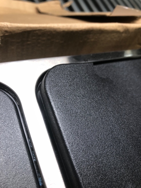 Photo 1 of AWENN Home & Kitchen Garbage Can. Dual Stainless Steel Can with Lids. Large Dustbin with 2 Inner Plastic Compartments for Trash and Recycling. 7.9 Gallons