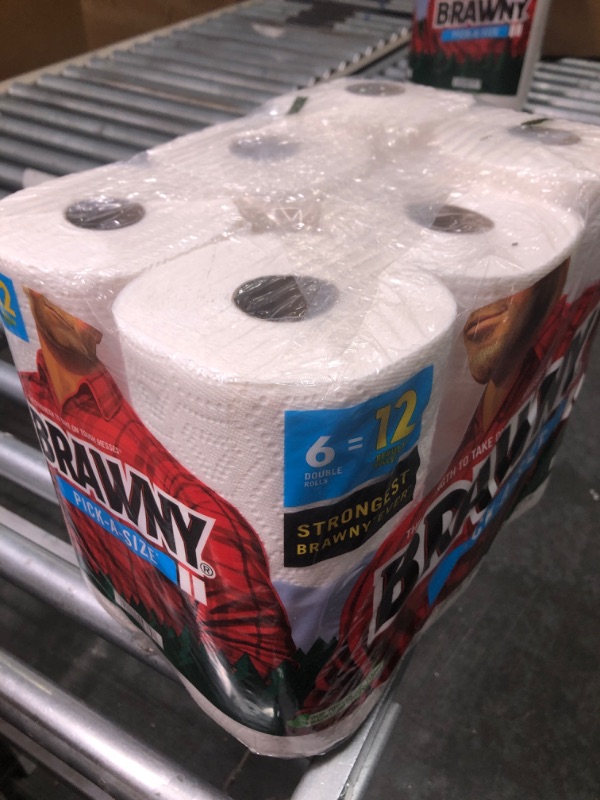 Photo 1 of Brawny® Pick-A-Size® Paper Towels, 6 Double Rolls