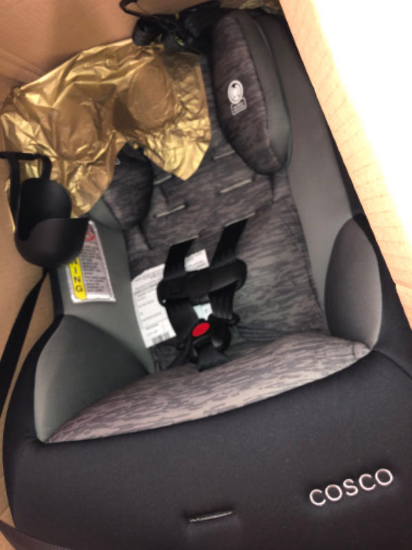 Photo 3 of Cosco Mighty Fit 65 DX Convertible Car Seat, Heather Onyx
