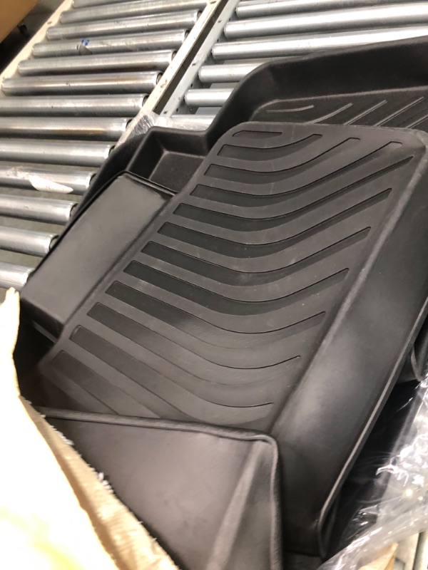 Photo 3 of Cartist Custom Fit for Floor Mats 2011-2023 Dodge Charger AWD/Chrysler 300 AWD All Weather Floor Liners Front & 2nd Row TPE Heavy Duty (NOT for RWD) AWD (All Wheel Drive Model)