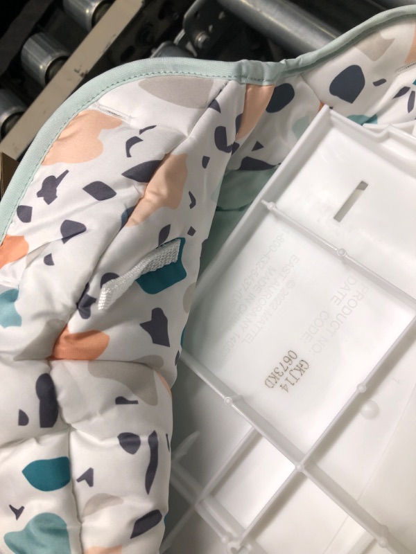 Photo 1 of Fisher-Price Portable Baby Chair Sit-Me-Up Floor Seat With Developmental Toys & Machine Washable Seat Pad, Pacific Pebble