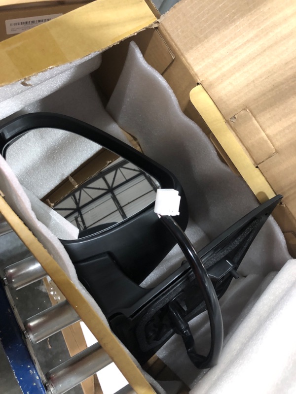 Photo 1 of Lqito Left Driver side Mirror Fits 2014-2018 Toyota Corolla Sedan/Hatchback with Power Glass Heated and Turn signals without Blind Spot Match Black Replace 8794002F51(7Pins) 7PINS L