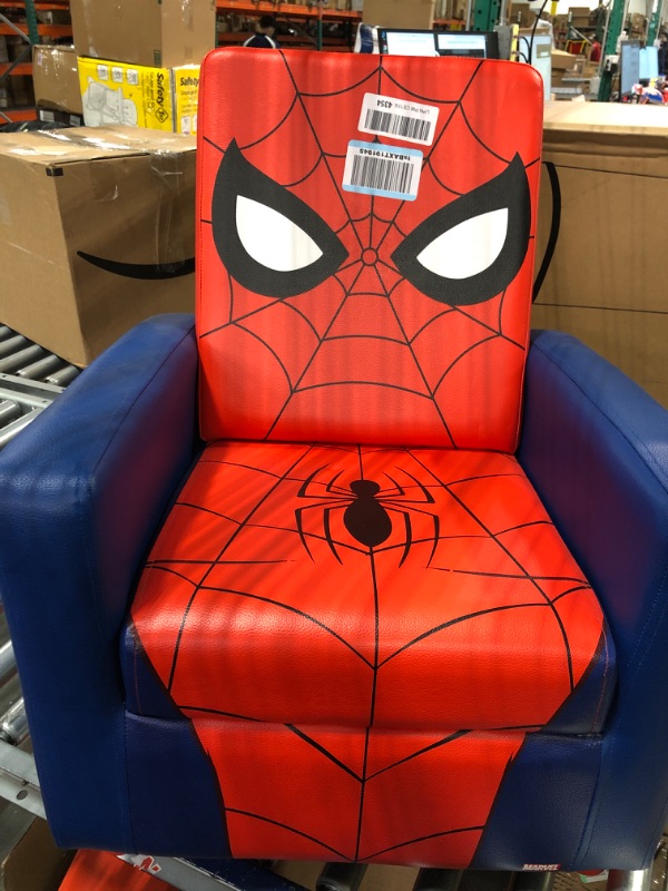 Photo 2 of Delta Children High Back Upholstered Chair, Spider-Man