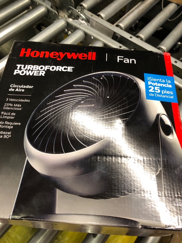 Photo 2 of Honeywell HT-900 TurboForce Air Circulator Fan Black, Small