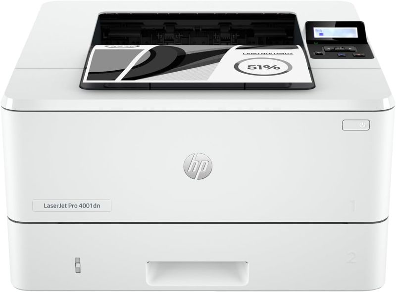 Photo 1 of HP LaserJet Pro 3001dwe Wireless Black & White Printer with HP+ Smart Office Features