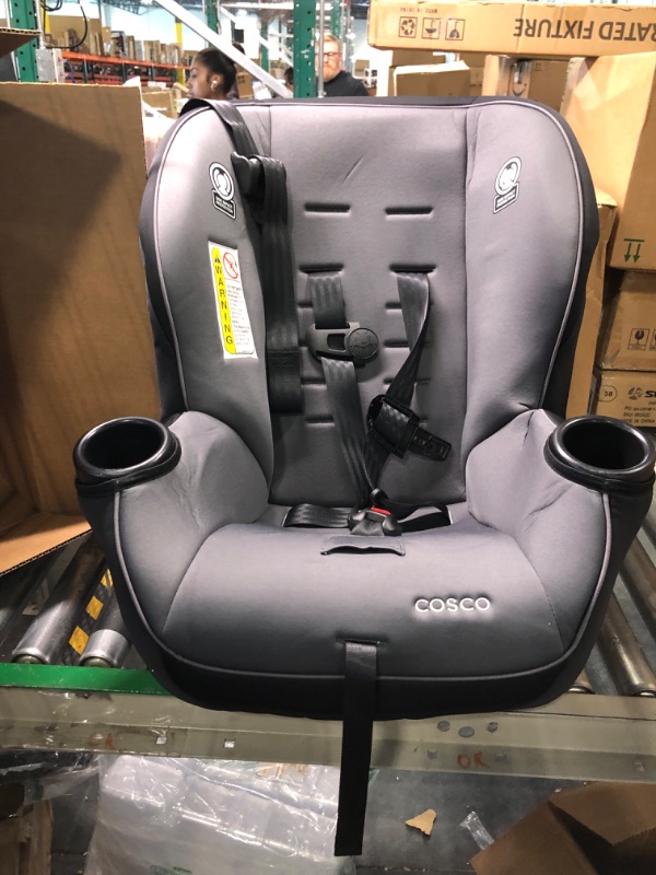 Photo 3 of Cosco Onlook 2-in-1 Convertible Car Seat, Rear-Facing 5-40 pounds and Forward-Facing 22-40 pounds and up to 43 inches, Black Arrows