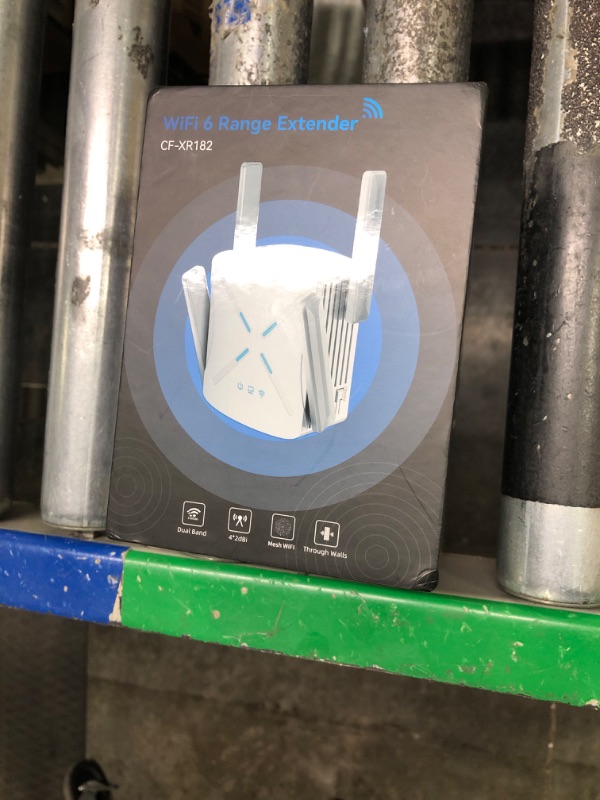 Photo 1 of 2023 Release WiFi 6 Extenders Signal Booster for Home, 2.4Gb/s Speed Longest Range Up to 12,000sq.ft, Internet Amplifier with Ethernet Port, Dual Band Wi-Fi Repeater 1-Tap Setup (5GHz / 2.4GHz) White