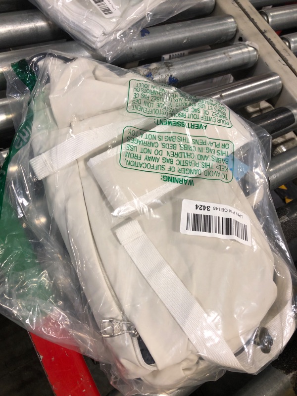 Photo 1 of UPPACK Backpack For WomenAesthetic White Backpack For Men Lightweight Gym Backpack Casual Daypack Laptop Backpack College