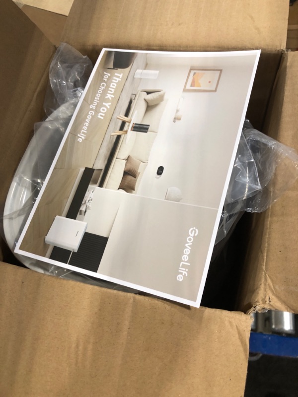 Photo 1 of GoveeLife Smart 6L Humidifiers for Home Large Room, Top Fill Coll Mist Humidifier for Bedroom Last Up to 60H, Dual 360° Rotation Nozzles, Voice Control, WiFi Essential Oil Diffuser for Baby, Plants