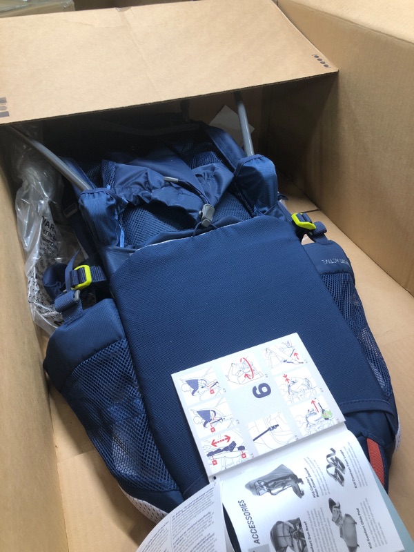 Photo 1 of Deuter Kid Comfort Child Carrier Hiking Backpack I Active Standard Fit & Active SL Women's Fit Midnight - Standard Fit